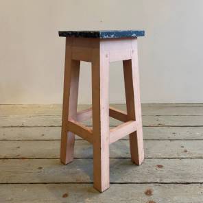 A  Set of 4 French Stools